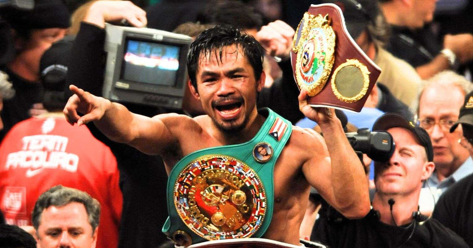 Manny Pacquiao Was Flattened Face First by A Fighter He’d Already Beaten Twice